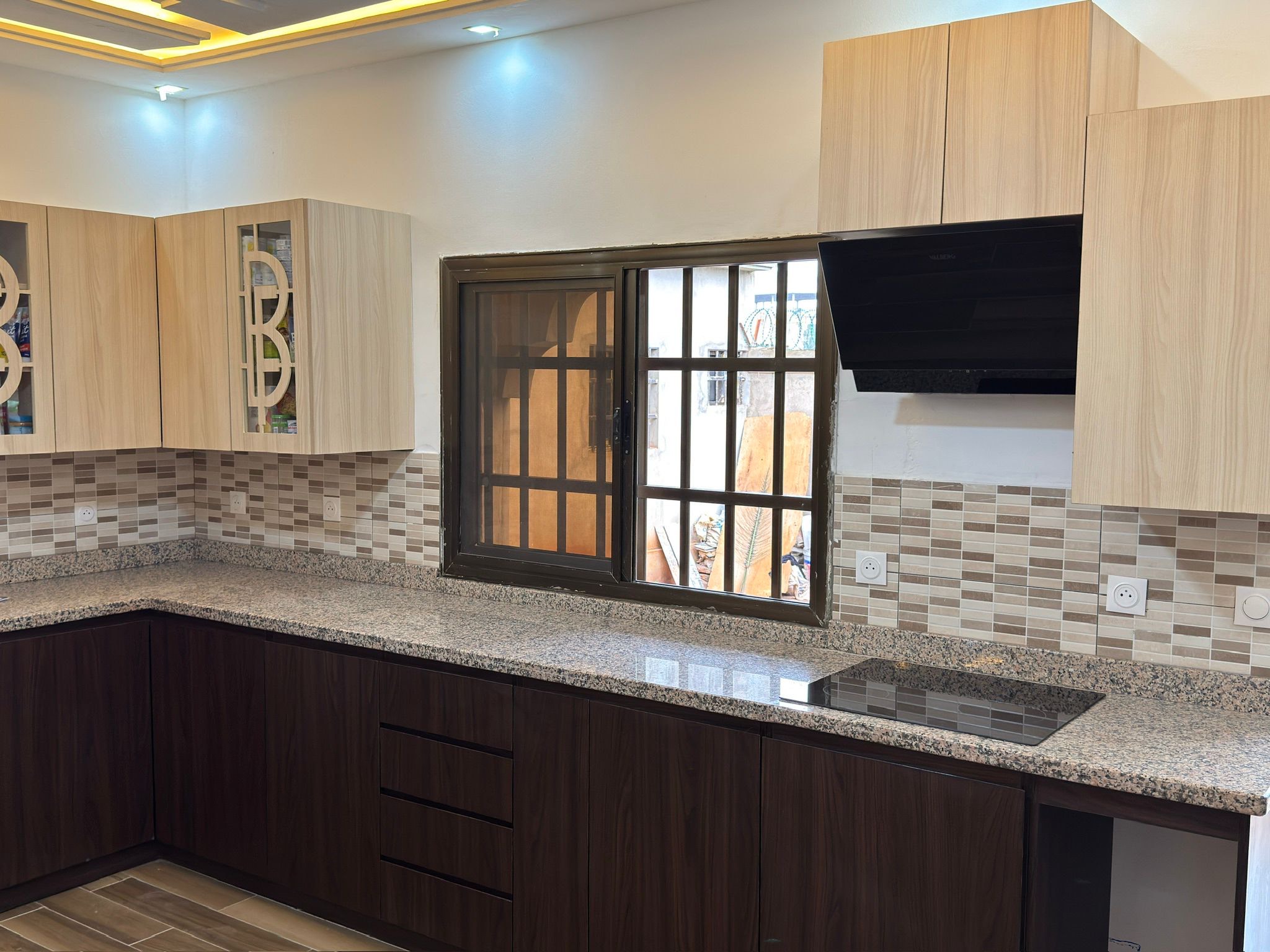 Cuisine moderne détail fenêtre