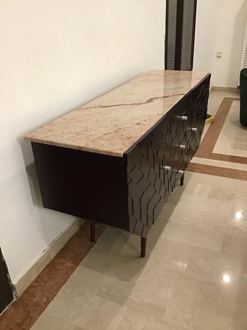 Escalier bois et structure métal