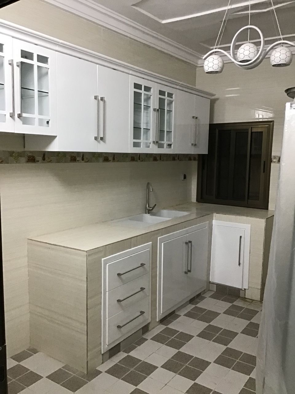 Cuisine blanche moderne