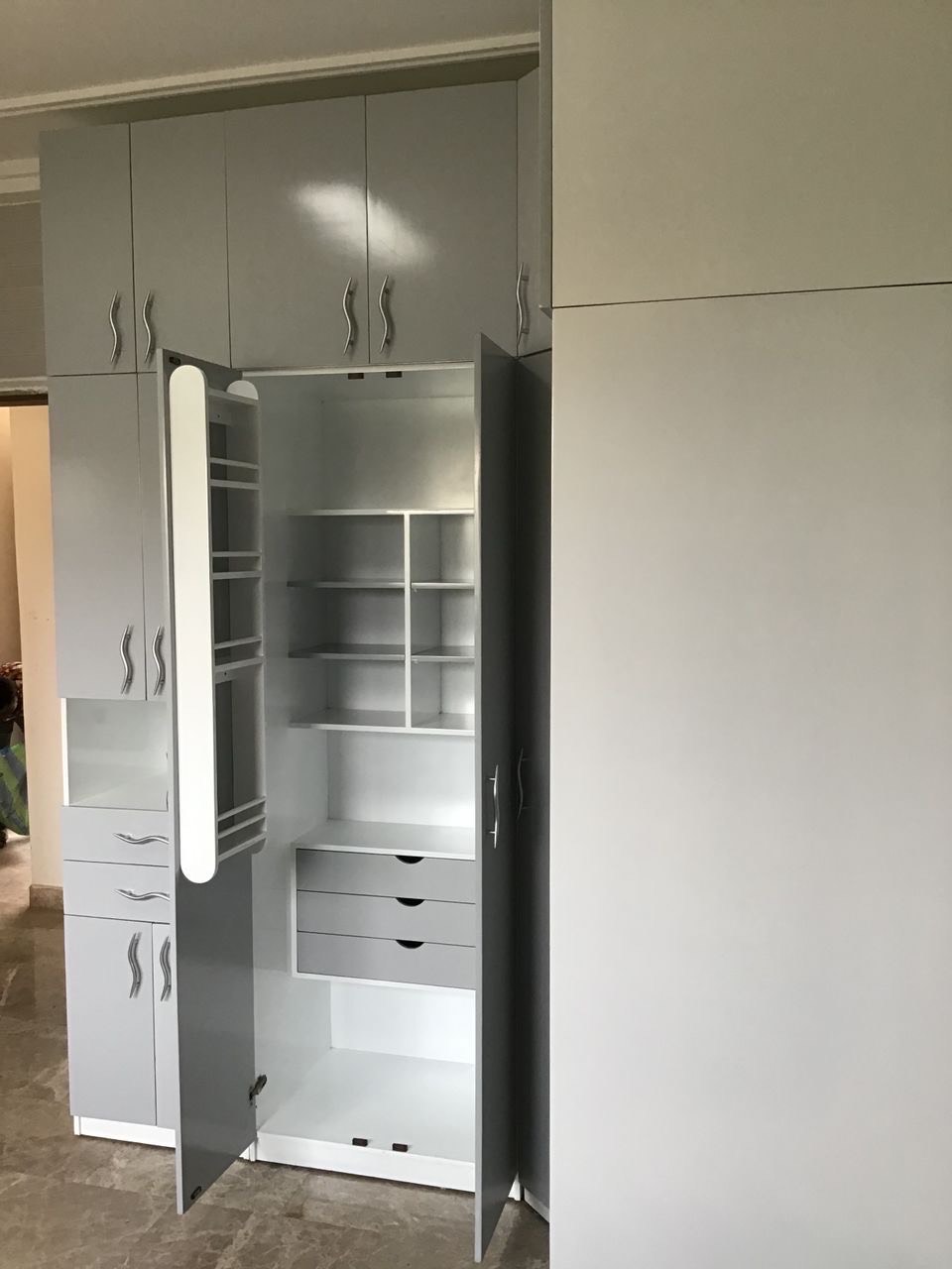 Dressing ouvert miroir